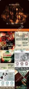 Commercial advertising poster vector