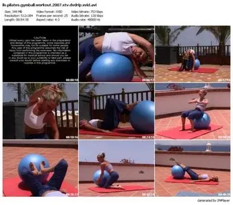 Pilates Gymball Workout - (Repost)