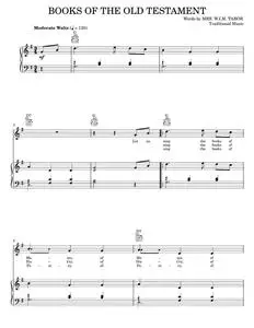 Books Of The Old Testament - Mrs. W.I.M. Tabor (Piano-Vocal-Guitar)