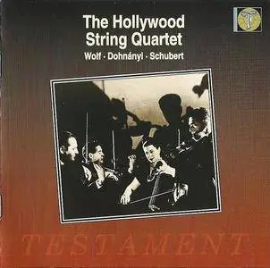 The Hollywood String Quartet - Hollywood String Quartet plays Wolf, Dohnányi, Schubert (1996)