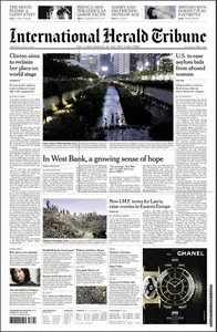 International Herald Tribune - Thursday, July 16, 2009.
