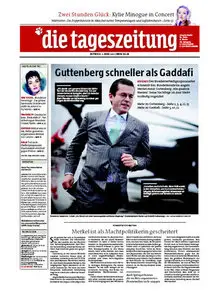 Tageszeitung TAZ vom 2 März 2011