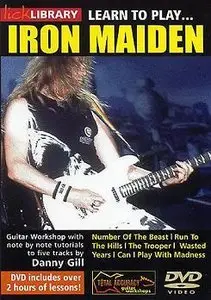 Lick Library - Learn To Play Iron Maiden - Vol 1 & 2 - DVD/DVDRip (2008)