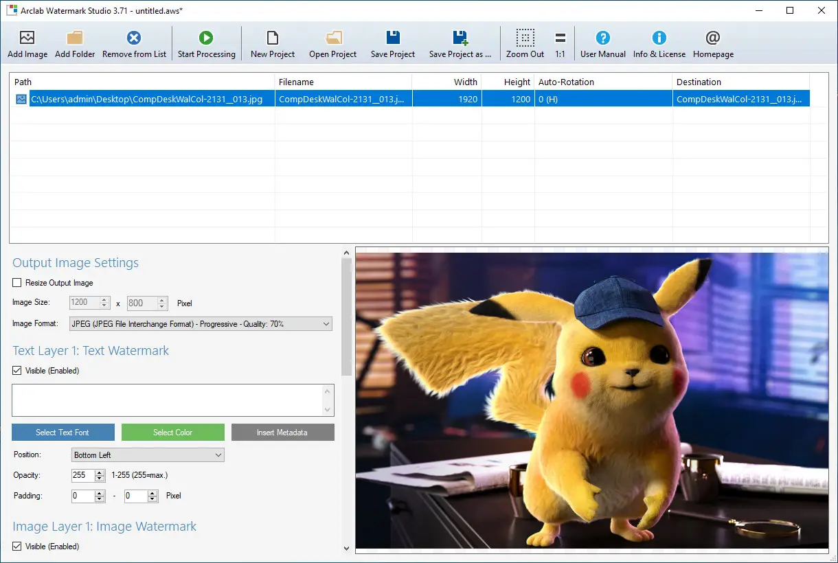 Arclab Watermark Studio 4.3.0 Portable