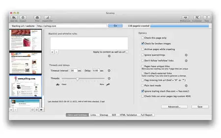 Scrutiny v5.5.2 Mac OS X