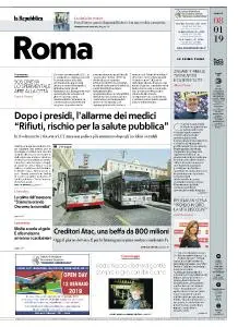la Repubblica Roma - 8 Gennaio 2019