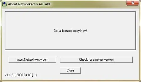 NetworkActiv AUTAPF 1.1.2