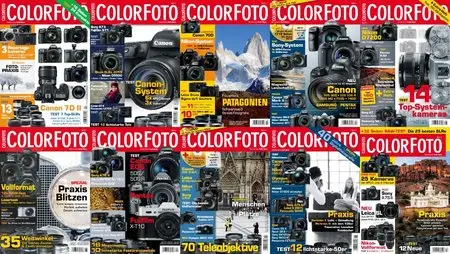 Colorfoto Magazin - 2015 Full Year Issues Collection