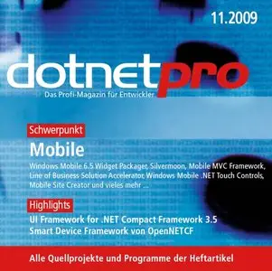 dotnetpro 11/2009 (inkl. Quelltexte)