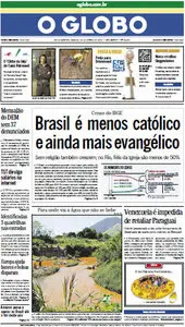 Jornal O Globo - 30 de junho de 2012 - Sábado