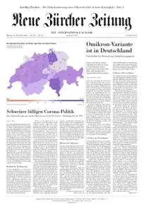 Neue Zürcher Zeitung International  - 29 November 2021