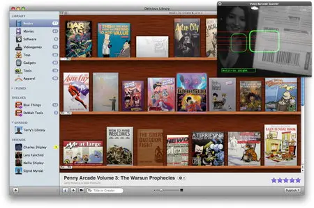 Delicious Library v2.7.8 Mac OS X