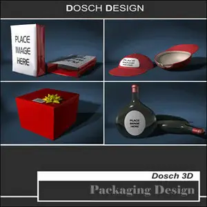 Dosch Design: 3D Product Packaging Design V1