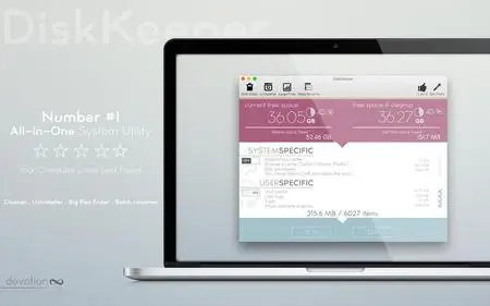 DiskKeeper 1.9.17 Mac OS X