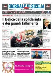 Giornale di Sicilia Sicilia Orientale - 15 Gennaio 2018