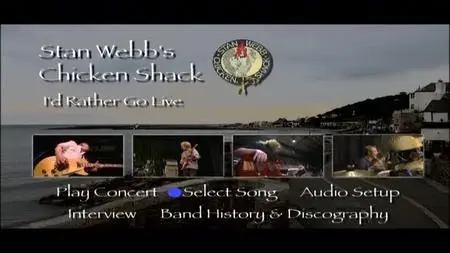 Stan Webb's Chicken Shack - Stan Would Rather Go Live (2008) CD + DVD