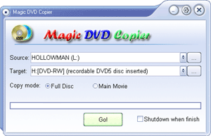 Magic DVD Copier v4.4.1
