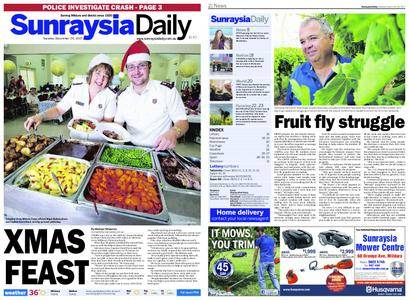 Sunraysia Daily – December 26, 2017