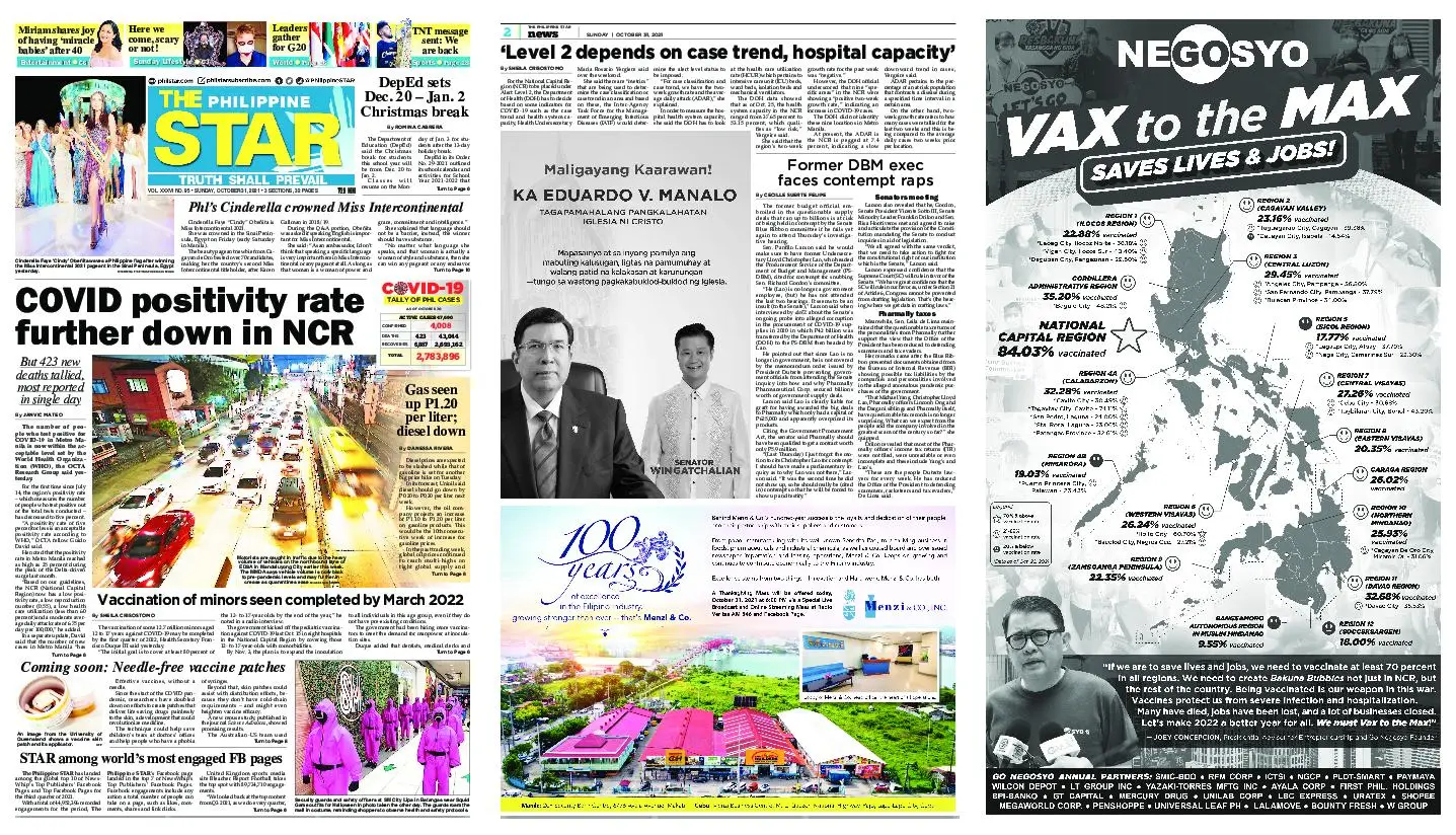 The Philippine Star – Oktubre 31, 2021