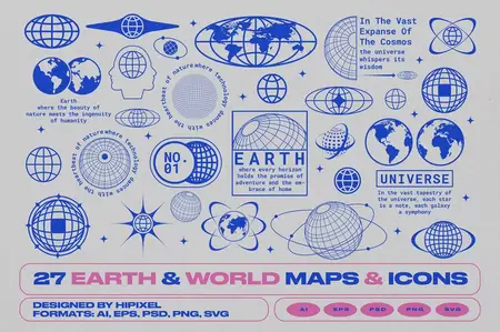 EE -  Earth & World Maps & Icons S8ZNYBT