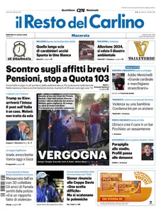 Il Resto del Carlino Macerata - 21 Ottobre 2025