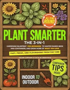 Plant Smarter: The 3-in-1 Gardening Blueprint for Beginners to Master Raised Beds and Containers, and Grow More of What You