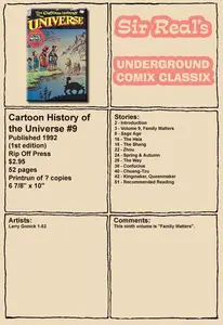 Cartoon History of the Universe 09 (1st Edition) (1992) (Rip Off Press) (Sir Real
