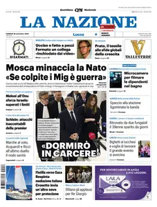 La Nazione Lucca - 26 Settembre 2025