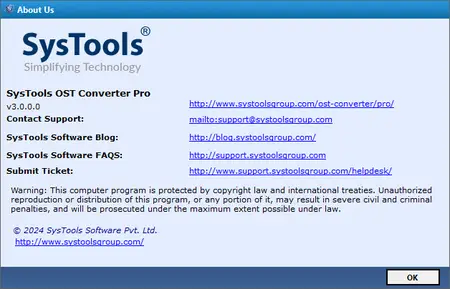 SysTools OST Converter Pro 3.0 Multilingual