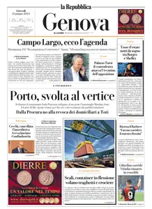 la Repubblica Genova - 13 Giugno 2024