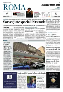 Corriere della Sera Roma - 9 Gennaio 2025