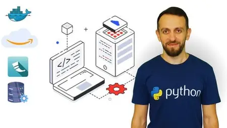 REST APIs Python Flask: Docker,  AWS, Git  and SQLAlchemy