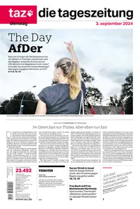 taz die tageszeitung  - 03 September 2024