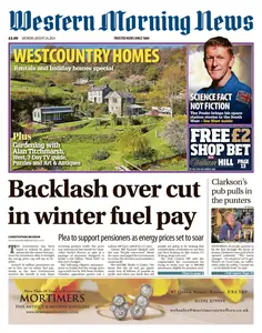 Western Morning News Devon - 24 August 2024