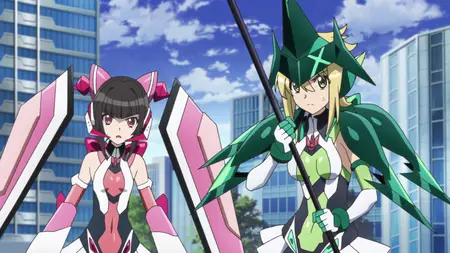 Superb Song of the Valkyries Symphogear (2012 S04E08 Between the Past and the Future Brrrrrrr