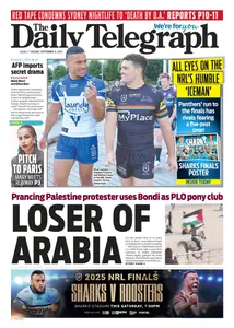 The Daily Telegraph Australia - 9 September 2025