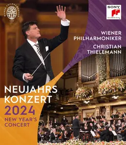 Christian Thielemann, Wiener Philharmoniker - Neujahrskonzert / New Year's Concert 2024 [Blu-Ray]