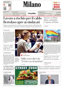la Repubblica Milano - 28 Giugno 2025