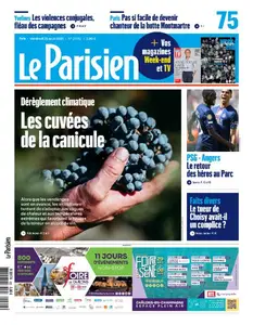 Le Parisien du Vendredi 22 Août 2025