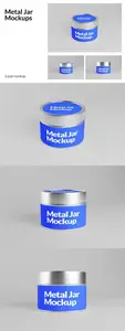 Metal Jar Mockup AFK5V4P
