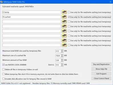 GiMeSpace RAM Folder Pro 2.2.3.42