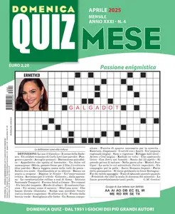 Domenica Quiz Mese N.352 - Aprile 2025