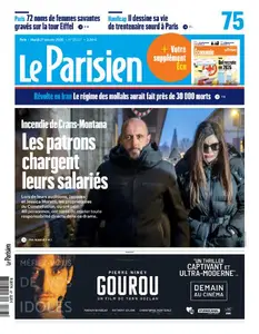 Le Parisien du Mardi 27 Janvier 2026