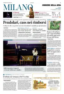 Corriere della Sera Milano - 23 Maggio 2025