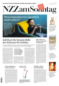NZZ am Sonntag - 10 August 2025