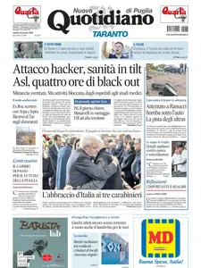 Quotidiano di Puglia Taranto - 18 Ottobre 2025