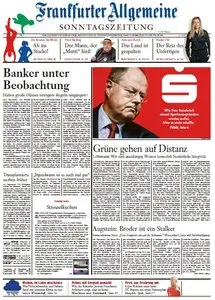 Frankfurter Allgemeine Zeitung am Sonntag, 06. Januar 2013