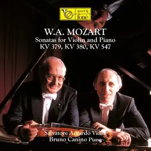 Salvatore Accardo & Bruno Canino - Mozart: KV 379, 380, 547 (2022) [Official Digital Download 24/96]