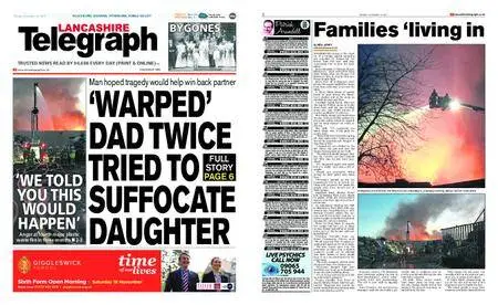 Lancashire Telegraph (Blackburn, Darwen, Hyndburn, Ribble Valley) – November 14, 2017