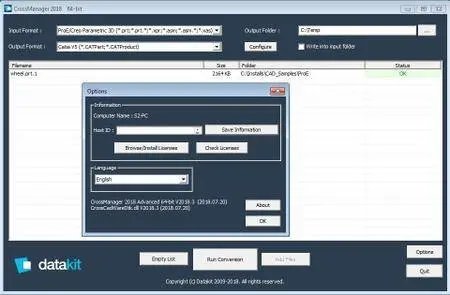 DATAKIT CrossManager 2018.3